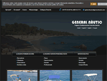 Tablet Screenshot of generalnautic.com